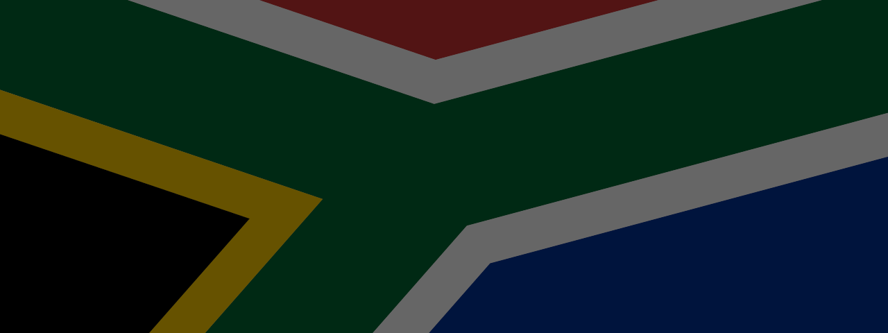 Flag of South Africa - Banner